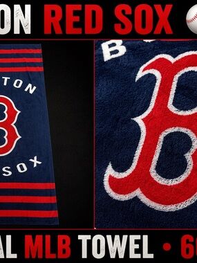 Northwest Navy & Red Team Logo Towel Tag